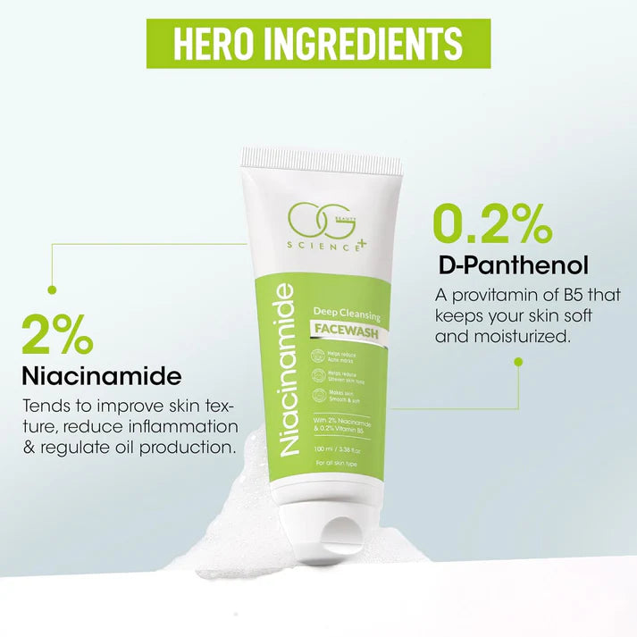 Hydration Duo Combo – Salicylic Body Wash + Niacinamide Facewash | Deep Cleanse & Glow Skin (2-in-1 Skincare Set)
