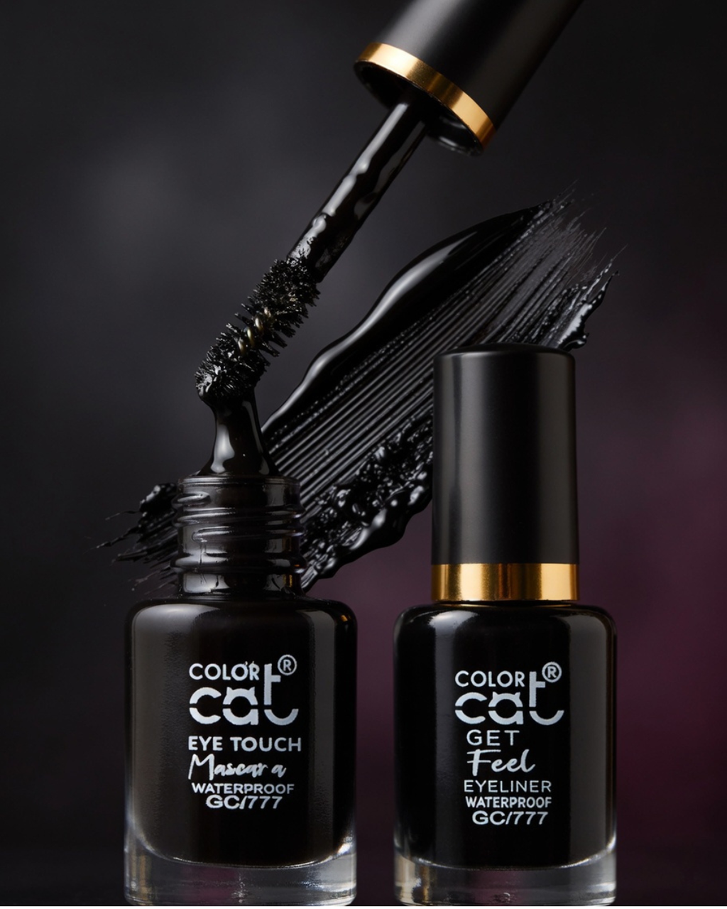 Premium Waterproof Eye Makeup Combo | Eyeliner + Mascara Set (8 Ml)