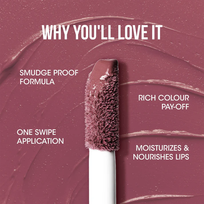 Merry Mulberry Moisture Lock Liquid Lipstick (4.5 Ml  1 Pc)