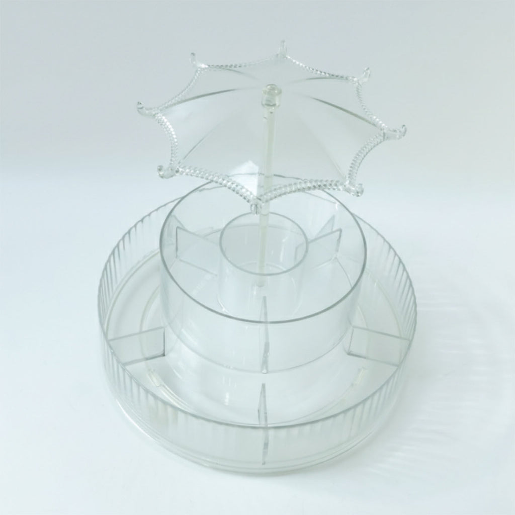 Premium 360 Rotating Makeup  Jewellery Organizer Stand (1 Pc)