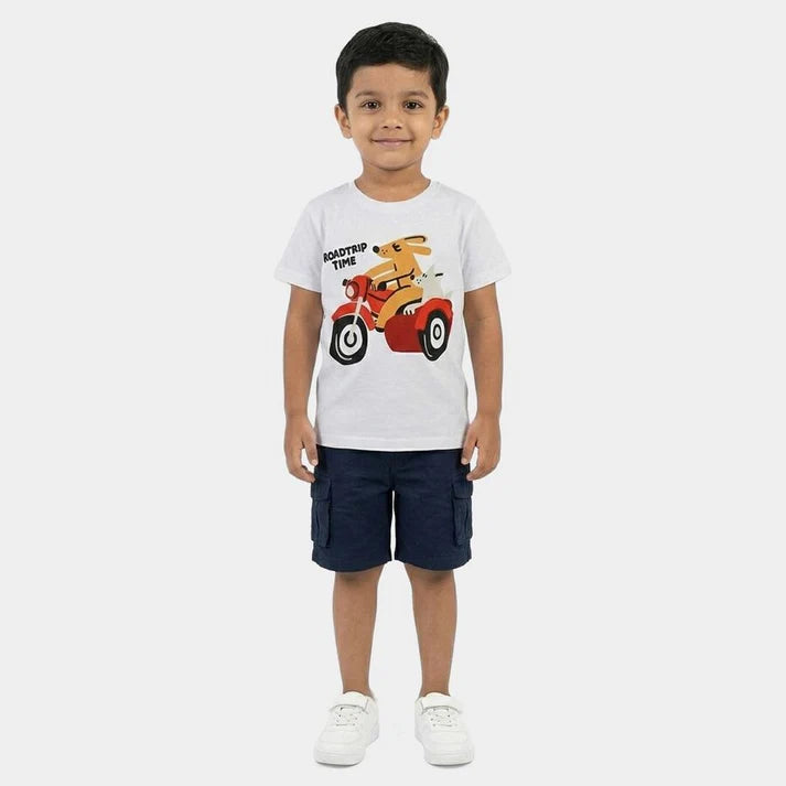 Boys Cotton T-Shirt Combo Pack of 3 – Comfortable Daily Wear