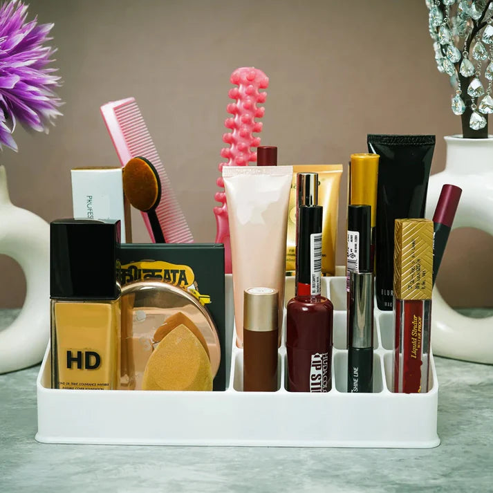 Makeup Organiser Cosmetic Makeup Lipstick Storage Box With Drawer (1 Pc)