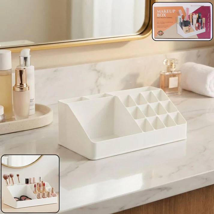 Makeup Organiser Cosmetic Makeup Lipstick Storage Box With Drawer (1 Pc)