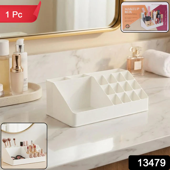 Makeup Organiser Cosmetic Makeup Lipstick Storage Box With Drawer (1 Pc)